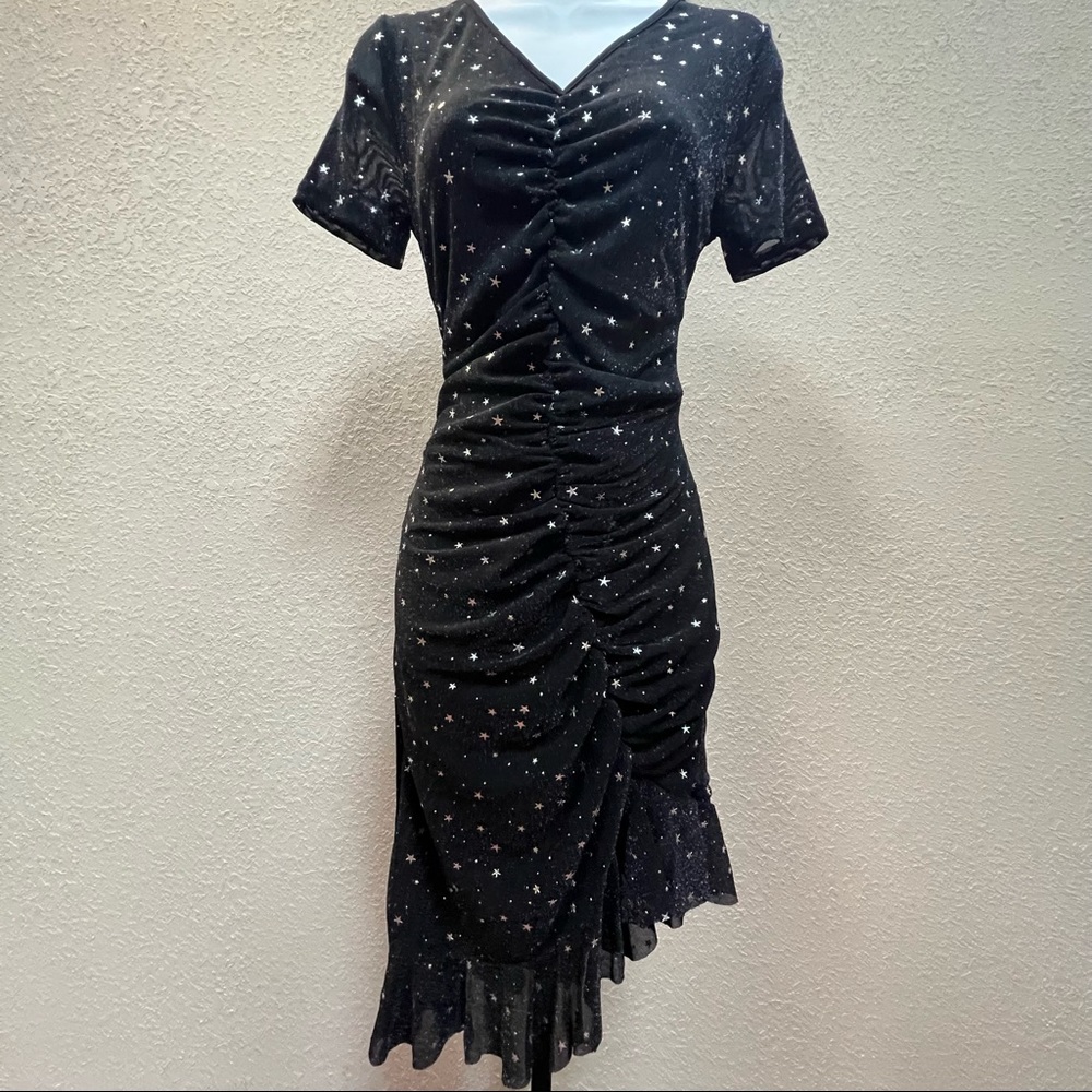 Maodu (Japanese brand)  black star dress
